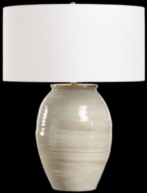 Uttermost® Amos Rustic Blue Gray Table Lamp-0