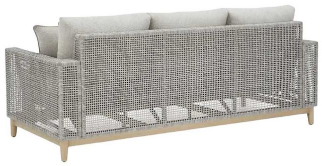 Signature Design by Ashley® Seton Creek Gray Aluminum/Resin Outdoor Sofa with Cushion-3