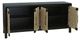 A & B Home Black/Taupe Sideboard Cabinet-2