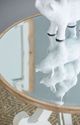 A & B Home Versail White Accent Table-2