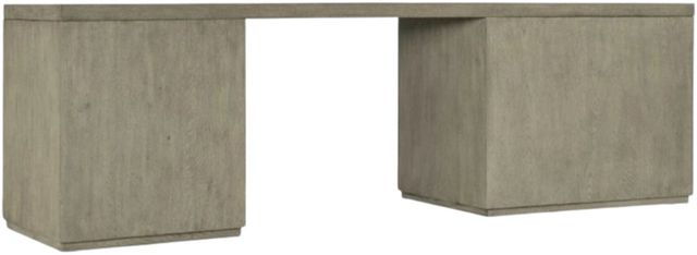 Hooker® Furniture Linville Falls Mink 96" Desk with Small File and Lateral File-2