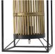A & B Home Gold Geometric Table Lamp-4