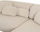 TOV Furniture Misty 2-Piece Cream Right-Arm Facing Sectional and Chaise-5