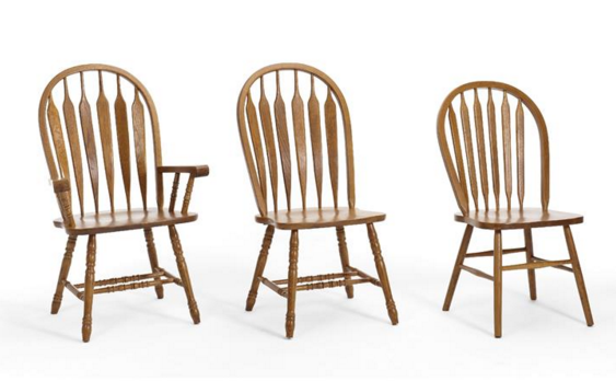 Intercon Classic Oak Chestnut Dining Room Side Chair-1
