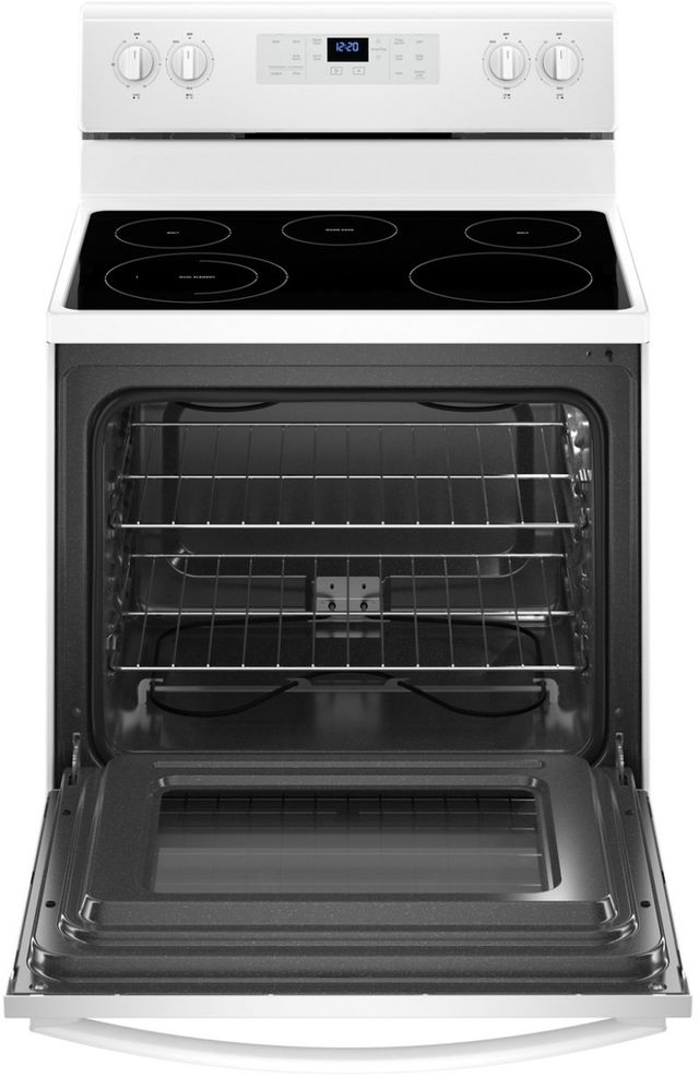 Whirlpool® 30" White Free Standing Electric Range-1