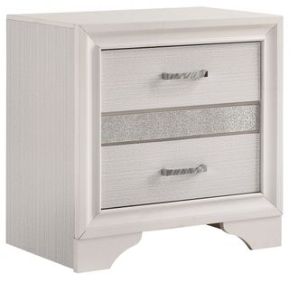 Coaster® Miranda White Nightstand