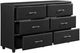Homelegance® Lorenzi Black Dresser-3