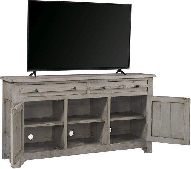 aspenhome® Reeds Farm Weathered Grey 66" Console-1