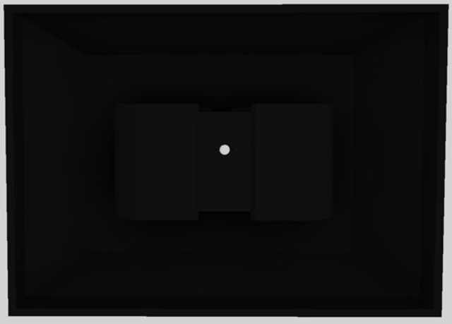 Vent-A-Hood® 42" Black Euro-Style Island Range Hood-2