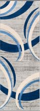 Surya Monaco Ivory/Navy 4'x6' Area Rug-1