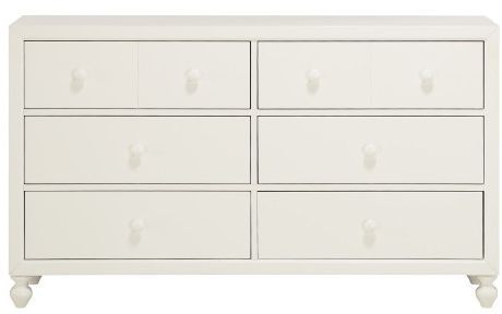 Mazin Furniture Wellsummer White Dresser-0