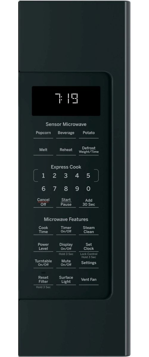 GE® Series 1.9 Cu. Ft. Black Over The Range Microwave-1