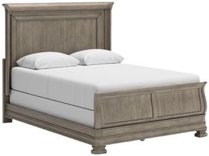Signature Design by Ashley® Lexorne Gray Queen Sleigh Bed