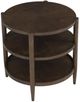 Fairfield® Maxwell Caramel Round End Table-3