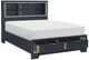 Homelegance® Rosemont Midnight Blue Queen Storage Platform Bed-3