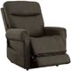 Flexsteel® Jenkins Bark Brown Power Lift Recliner with Power Headrest-4