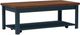 Legends Home Nantucket Whiskey Coffee Table with Blue Denim Base-0
