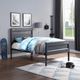 ACME Furniture Cargo Gunmetal Full Youth Panel Bed-1