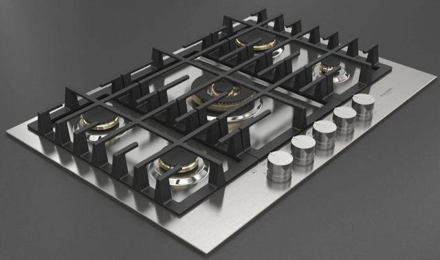 Fulgor Milano® Matteo 400 Series 30" Brushed Stainless Steel Gas Cooktop-2