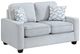 Homelegance® Gael Gray Loveseat-0