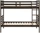 Homelegance® Darden Dark Brown Twin over Twin Youth Bunk Bed-4