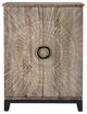 Classic Home Vivienne Distressed Taupe Bar Cabinet-2