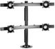 Chief® Black Widescreen Quad Monitor Grommet Mount-0