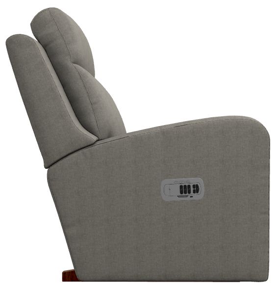 La-Z-Boy® Emmons Quarry Power Rocking Recliner with Headrest and Lumbar-3