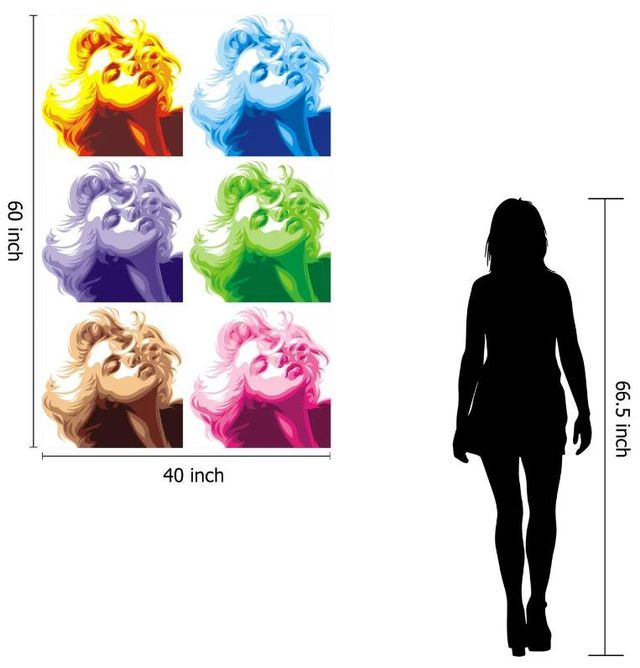 Classy Art Marilyn Wall Art-2