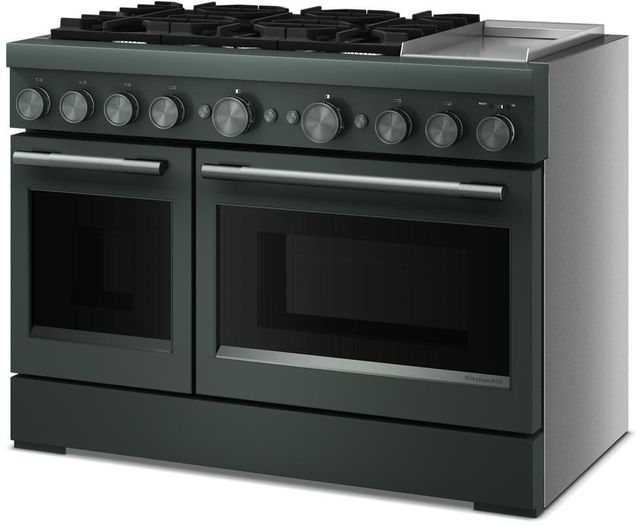 KitchenAid® 48" Juniper Pro Style Duel Fuel Range with Griddle-2