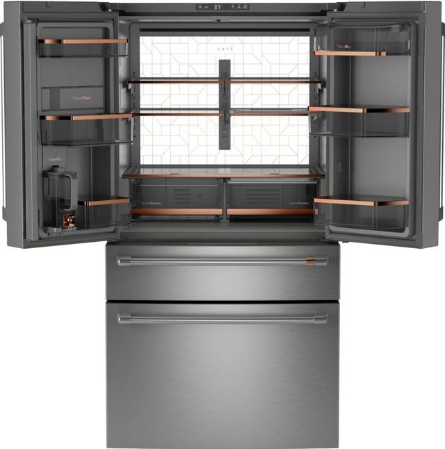 Café™ 36 in. 23.2 Cu. Ft. Stainless Steel Counter Depth French Door Refrigerator-1