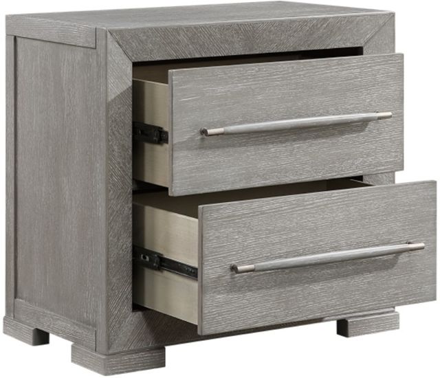 Homelegance® Owen Gray Nightstand-3