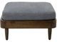 YHD Kenneth Brown/Gray Ottoman-1