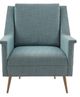 Olliix by Madison Park Teal Filmore Chair-1
