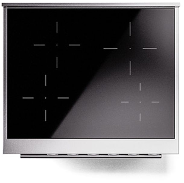 Ilve® Professional Plus II 30" Stainless Steel Pro Style Induction Range-3