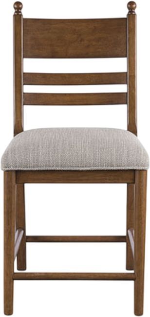 Signature Design by Ashley® Chadworth Brown Upholstered Bar Stool-3