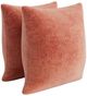 Joybird 2-Piece Plush Terra Rose Throw Pillow Set-0