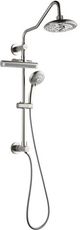 Forno Acqua AcquaFALL Brushed Nickel Retrofit Shower System-0