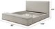 ACME Furniture Melbourne Beige Eastern King Upholstered Panel Storage Bed-2