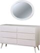 Furniture of America® Lennart II White Dresser-4