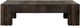 Four Hands Abaso Ebony Rustic Wormwood Oak Coffee Table-3