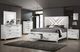 Furniture of America® Emmeline White Eastern King Storage Bed-3