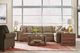 Flexsteel® Thornton 4-Piece Beige Right-Arm Facing Sectional-3