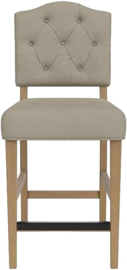 Riverside Furniture Mix-N-Match Chairs 2-Piece Sand Button Tufted Upholstered Stool Set-2