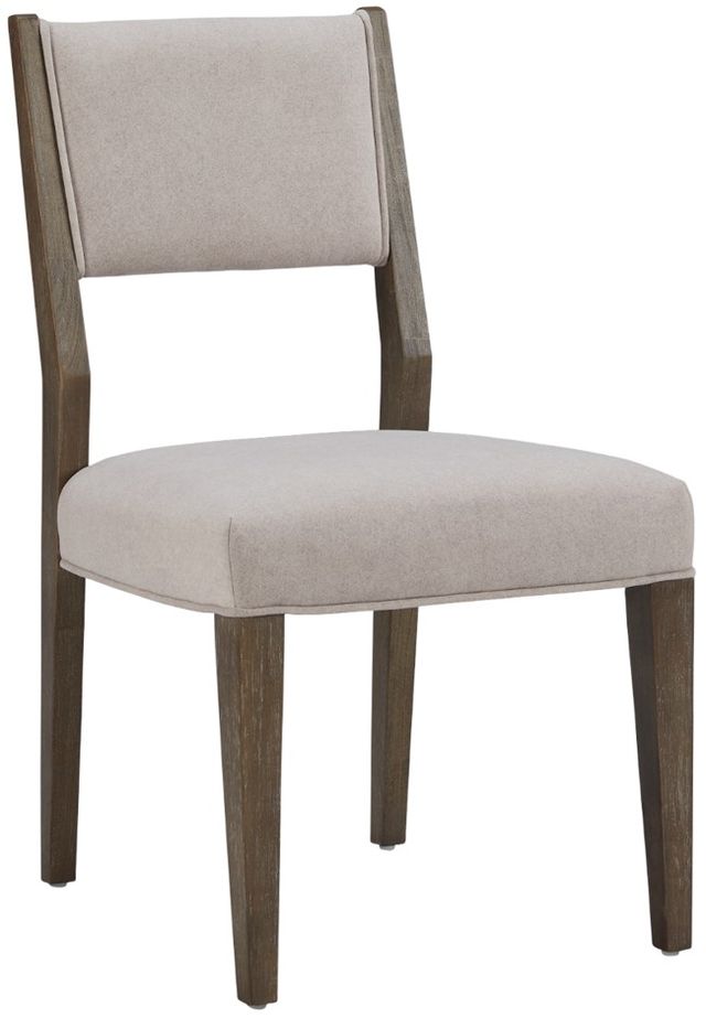 Magnussen Home® Bay Creek Baja Fog/Toasted Nutmeg Dining Side Chair-0