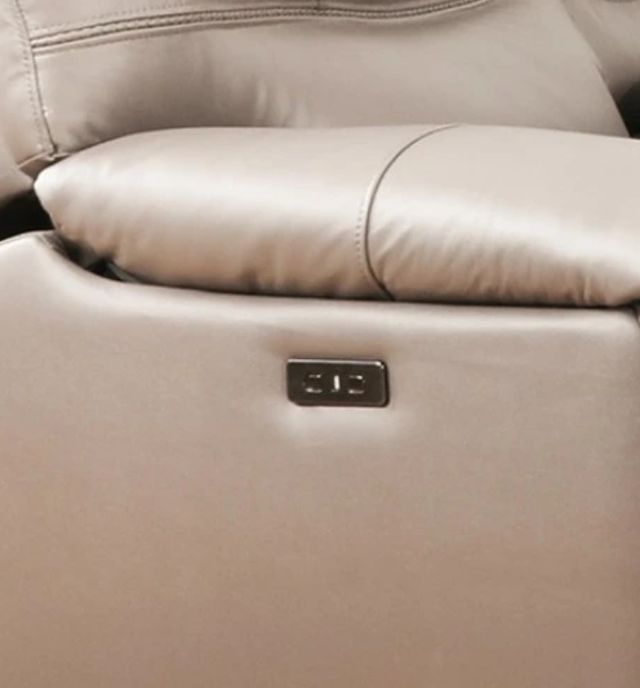 American Wholesale Furniture Colt Taupe Power Reclining Loveseat-3