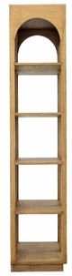 Dovetail Furniture Leonardo Natural Bookcase-2