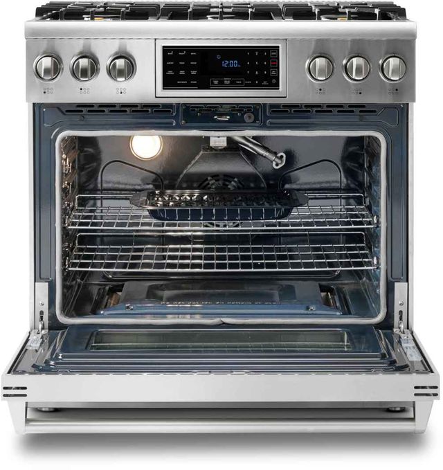 Thor Kitchen® Professional 36" Stainless Steel Pro Style Gas Range-1