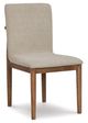 Millennium® by Ashley® Isanti Beige/Light Brown Dining Chair-0