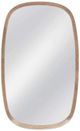 Bassett Mirror Priscott Light Gray Wash Wall Mirror-0